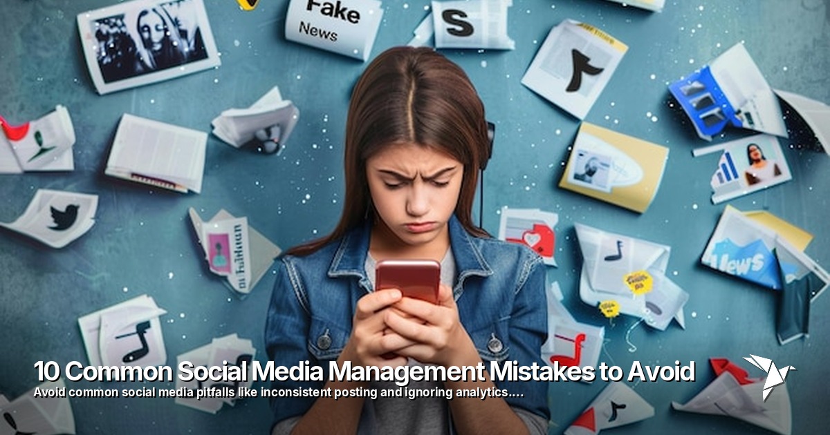 10 Common Social Media Management Mistakes to Avoid
