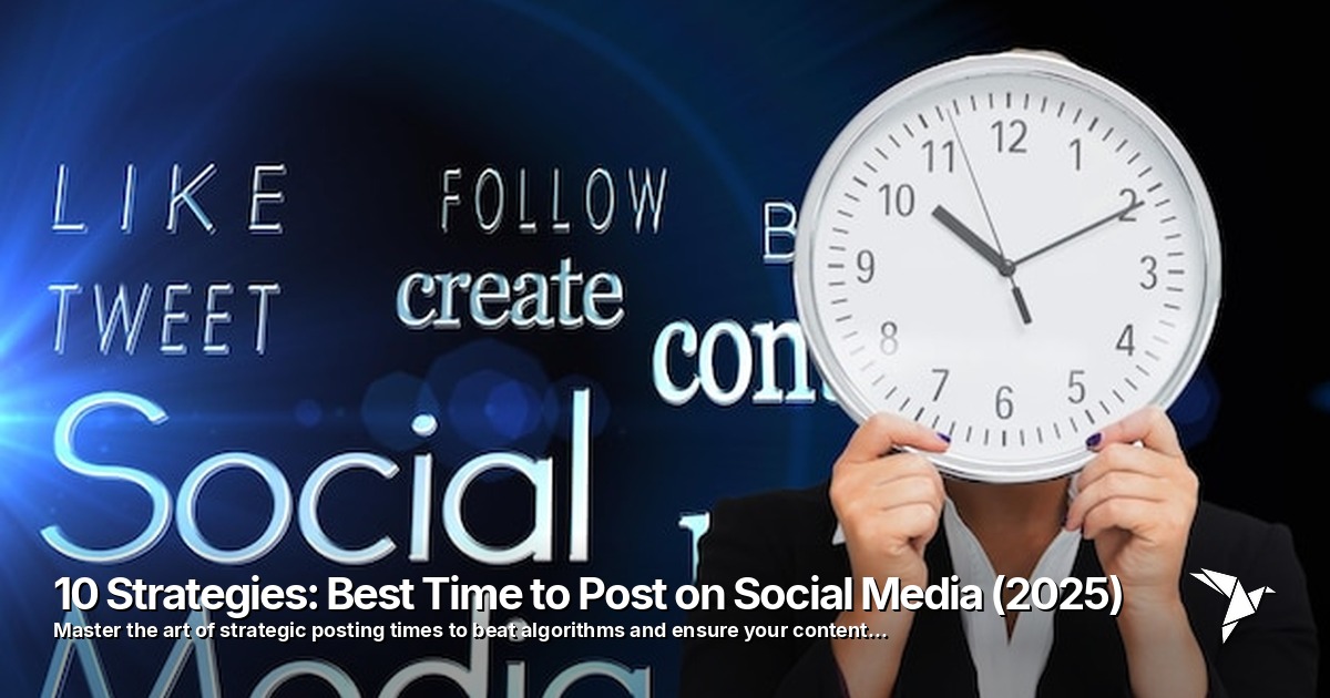 Best Time to Post on Social Media in 2026: Data-Backed Guide for Every Platform