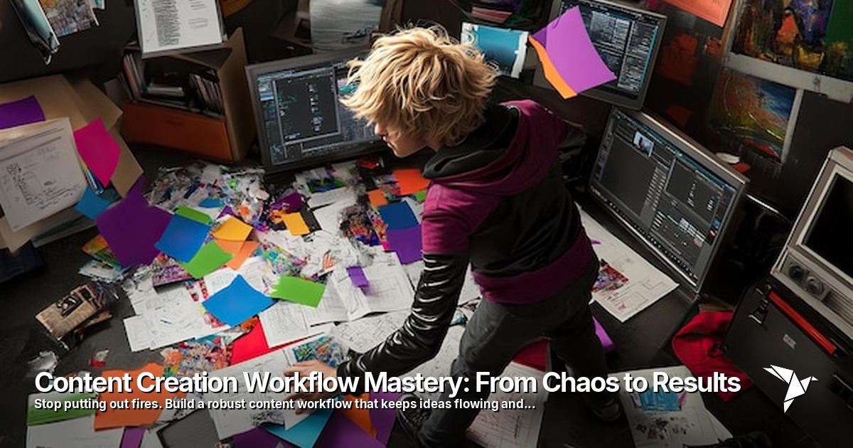 Content Creation Workflow Mastery: From Chaos to Results