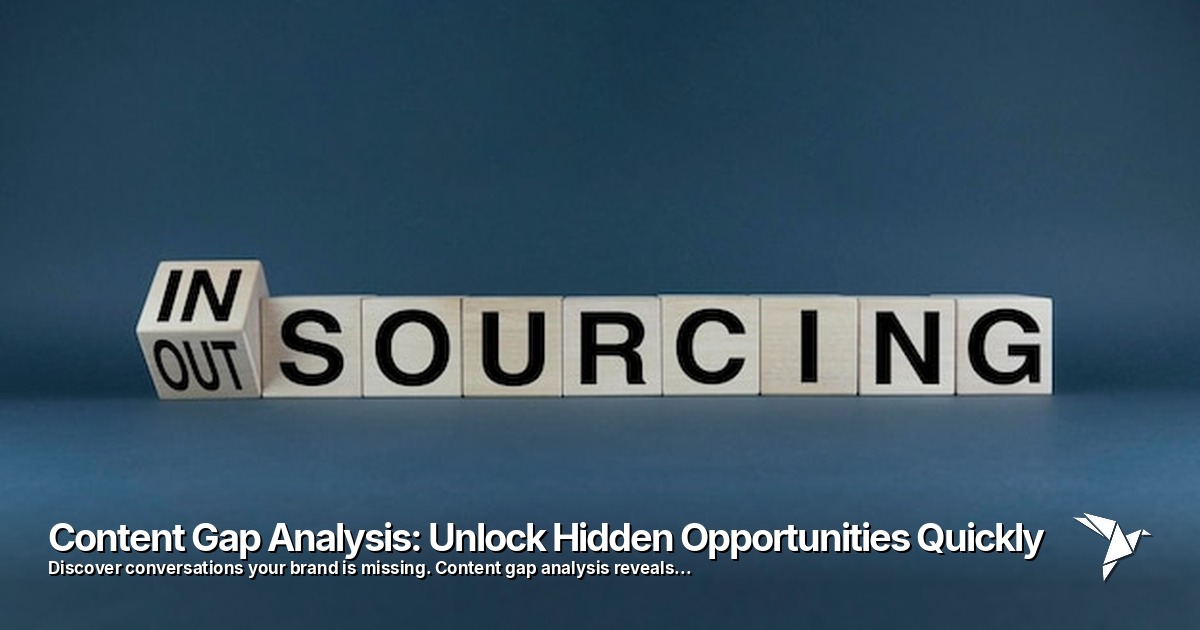 Content Gap Analysis: Unlock Hidden Opportunities Quickly