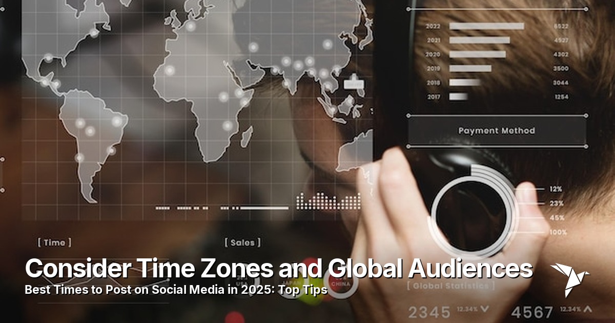 Consider Time Zones and Global Audiences