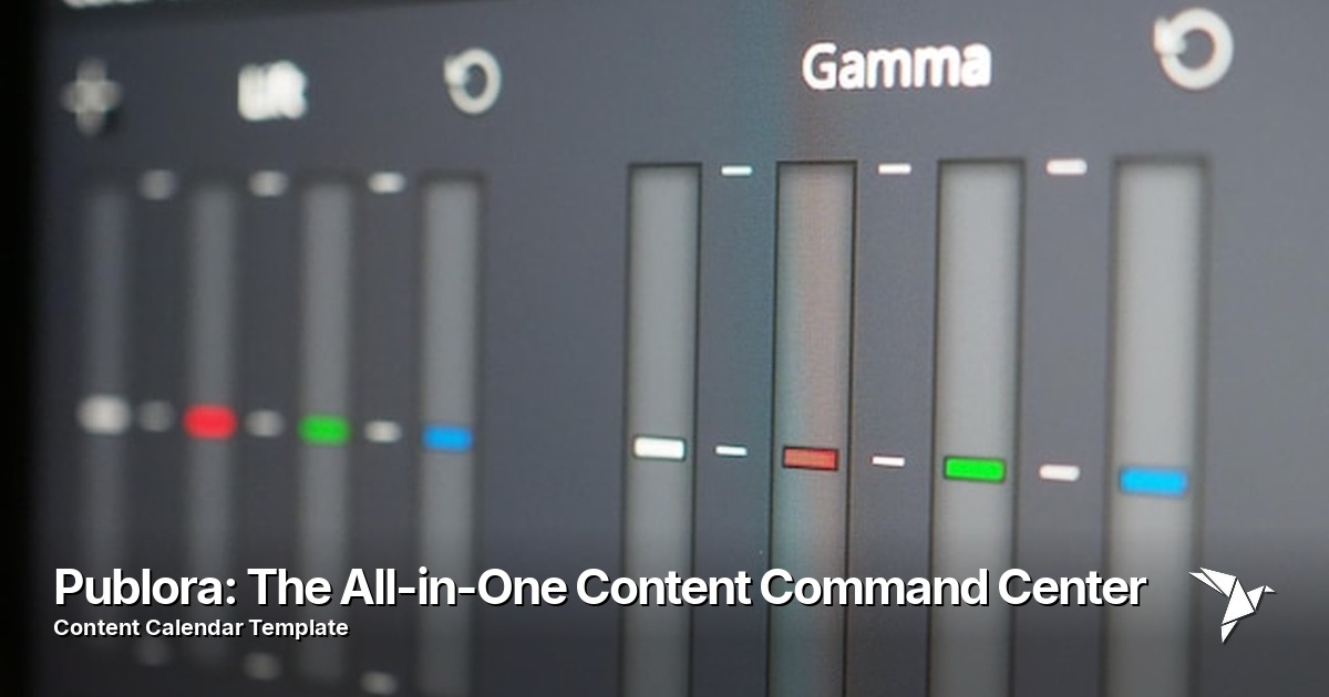 Publora: The All-in-One Content Command Center