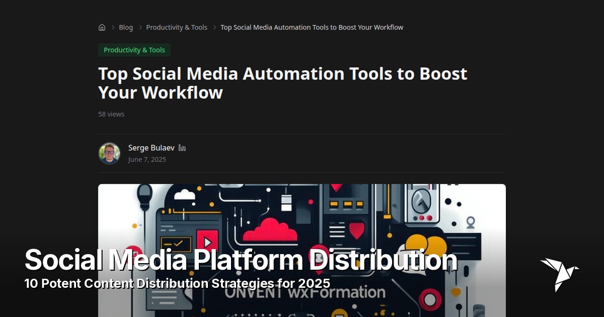 Social Media Platform Distribution