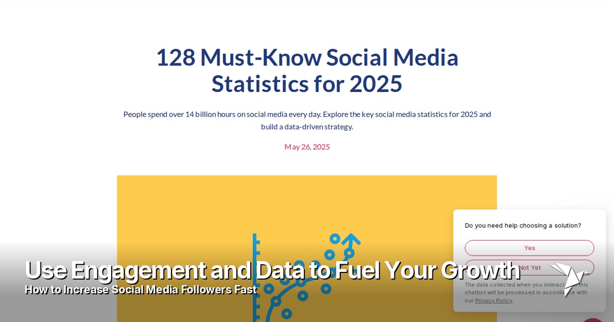 A person analyzes social media analytics on a tablet, with charts and graphs showing growth and engagement metrics, representing data-driven growth strategies.