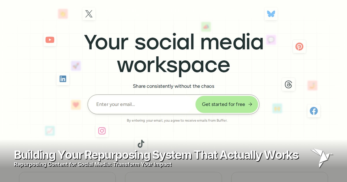 Building a Repurposing System