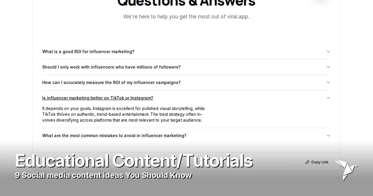 Educational Content/Tutorials