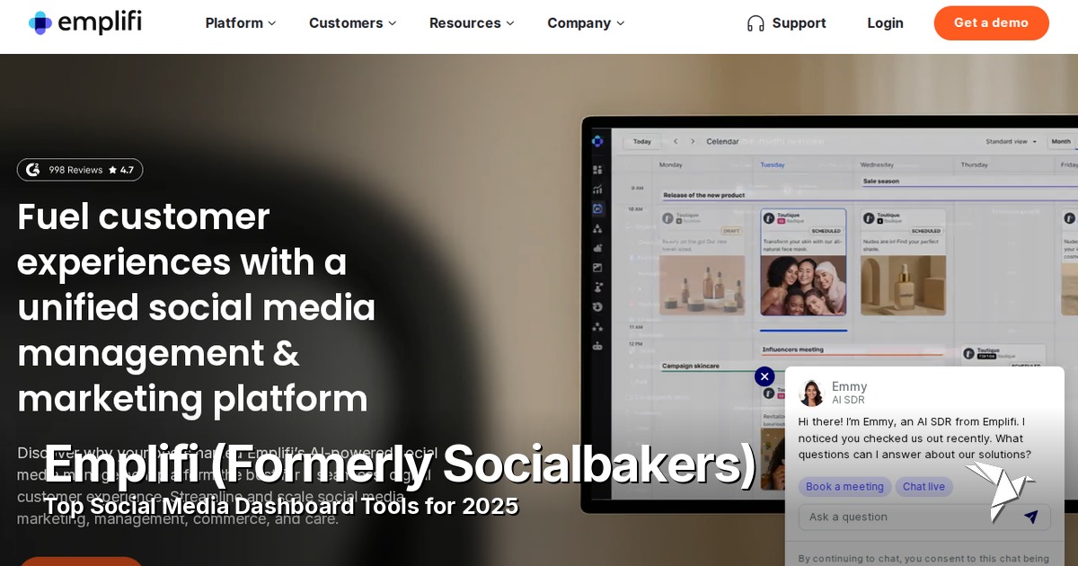 Emplifi (formerly Socialbakers)