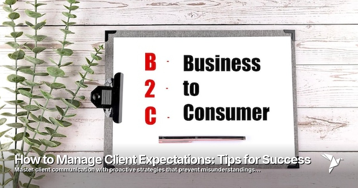 How to Manage Client Expectations: Tips for Success
