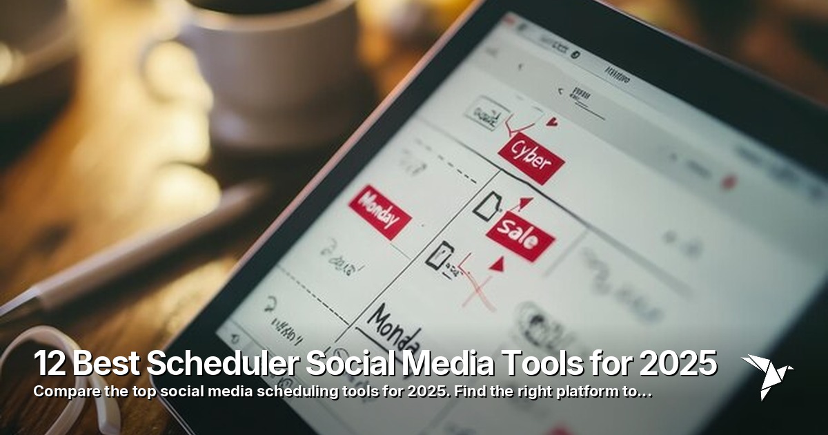 12 Best Scheduler Social Media Tools for 2025