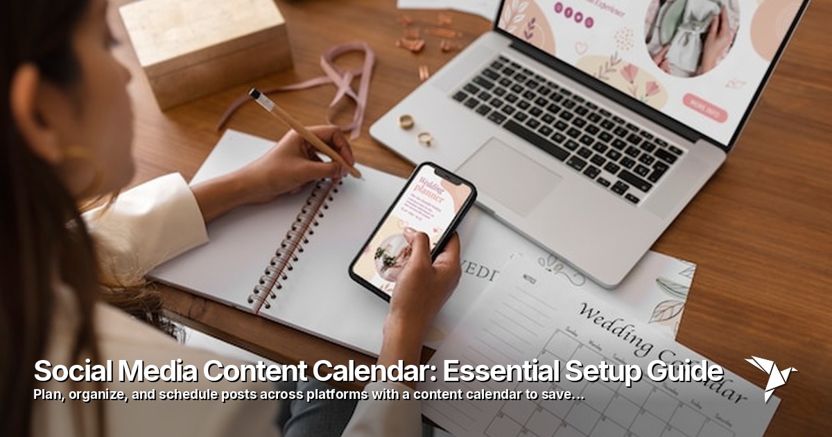 Social Media Content Calendar: Essential Setup Guide