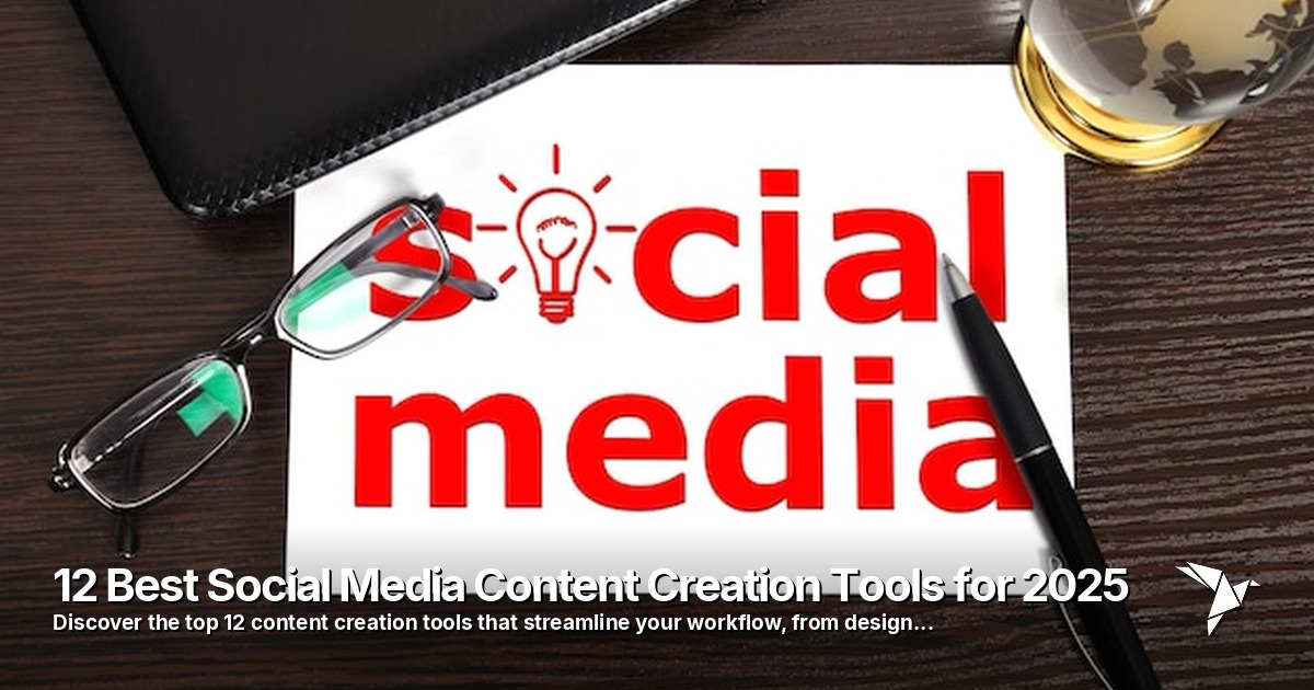 12 Best Social Media Content Creation Tools for 2025