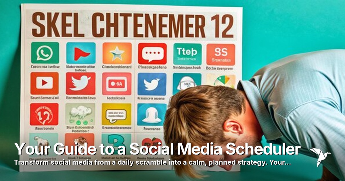 Your Guide to a Social Media Scheduler
