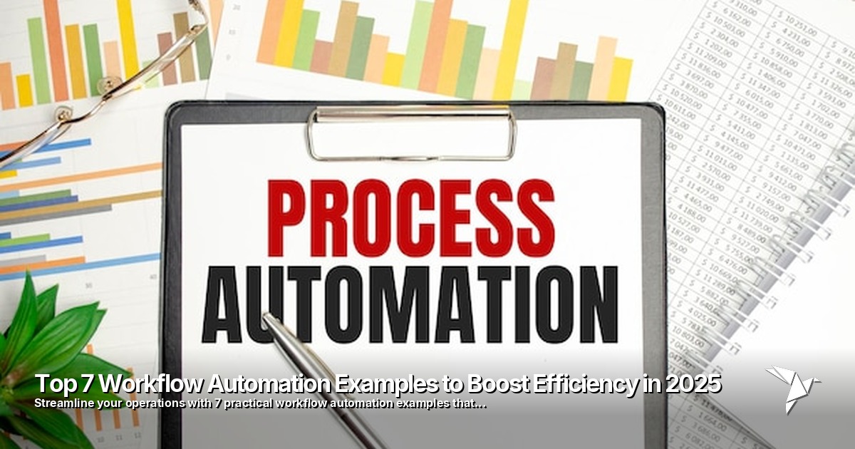 Top 7 Workflow Automation Examples to Boost Efficiency in 2025