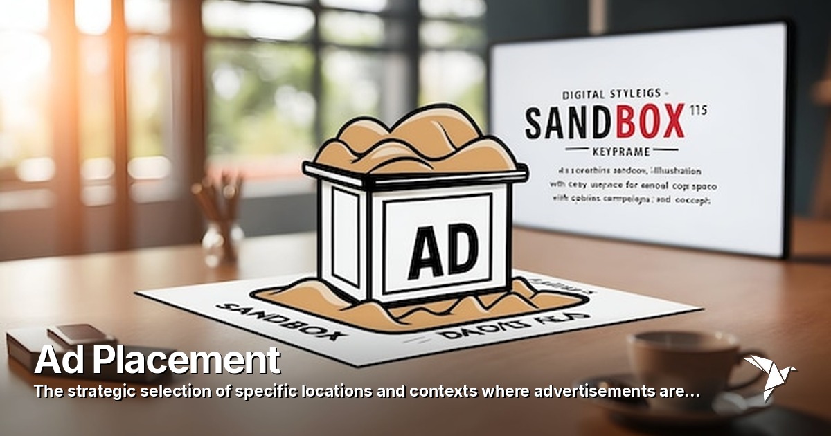 Ad Placement — Strategic selection of specific locations and contexts | Social Media Advertising