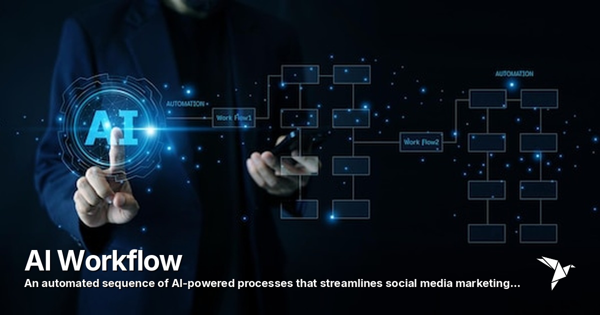 AI Workflow — Automated sequence of AI-powered processes