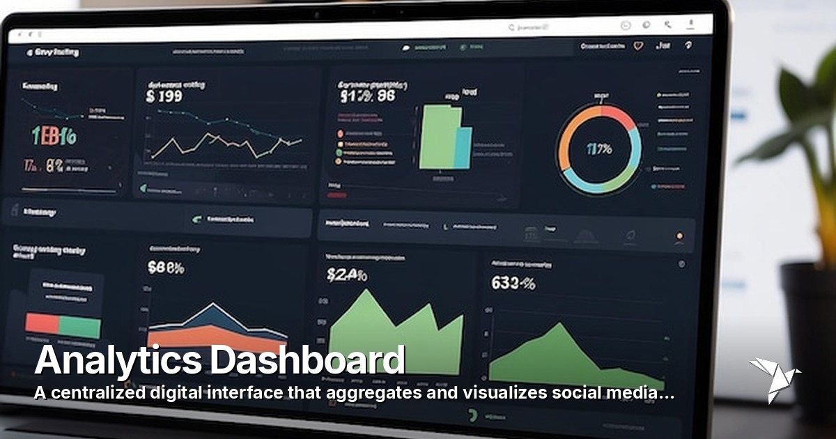 Analytics Dashboard — Centralized digital interface