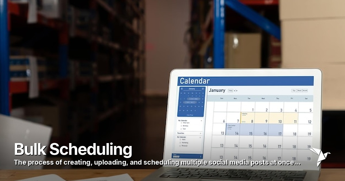 Bulk Scheduling — Process of creating | Digital Marketing