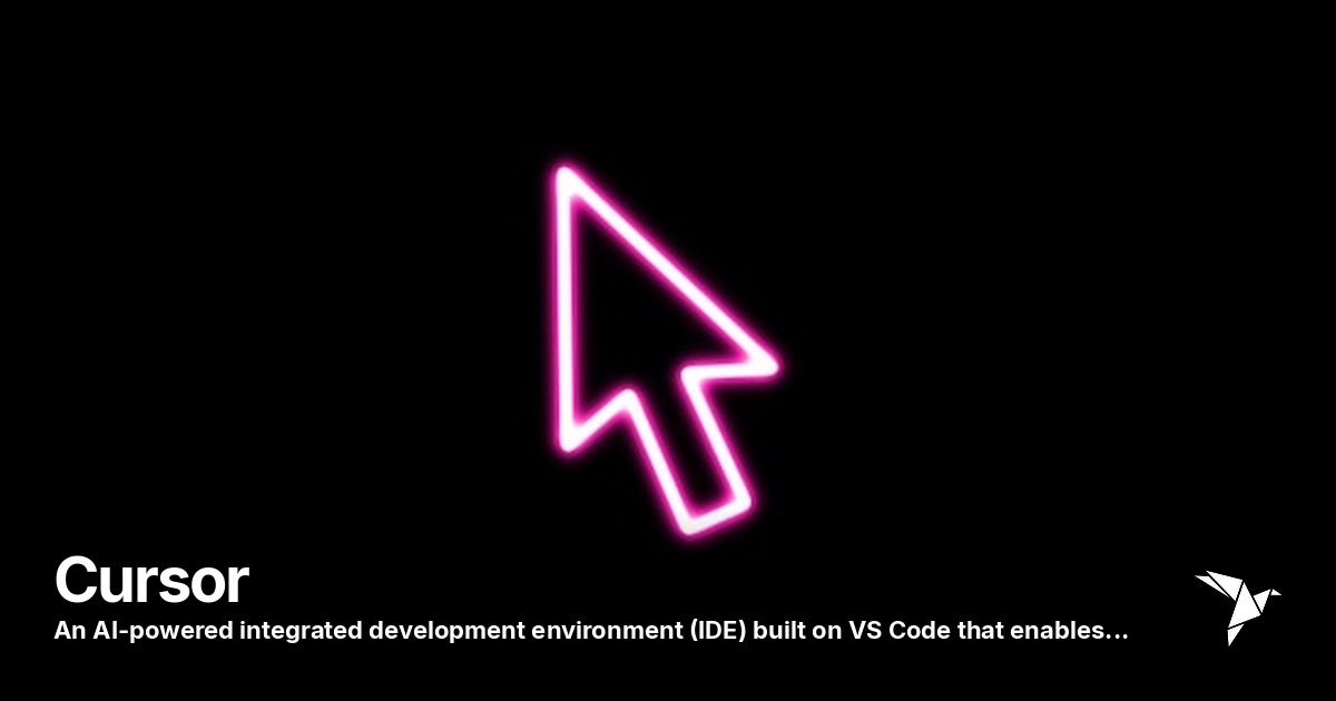 Cursor — AI-powered integrated development environment