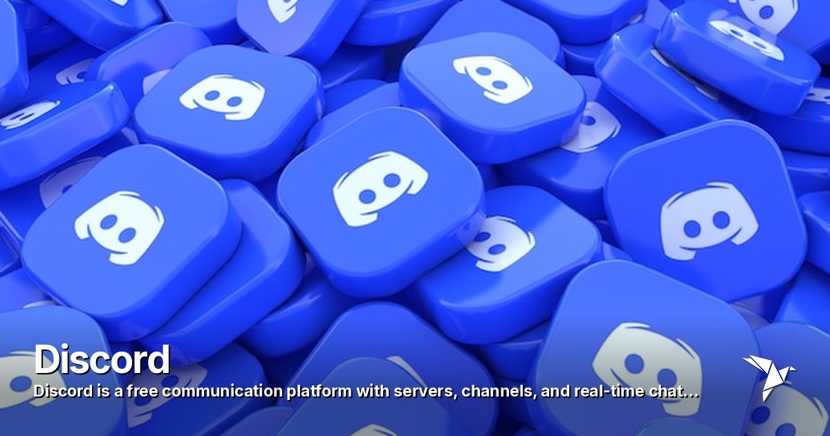 Discord — Free communication platform with servers