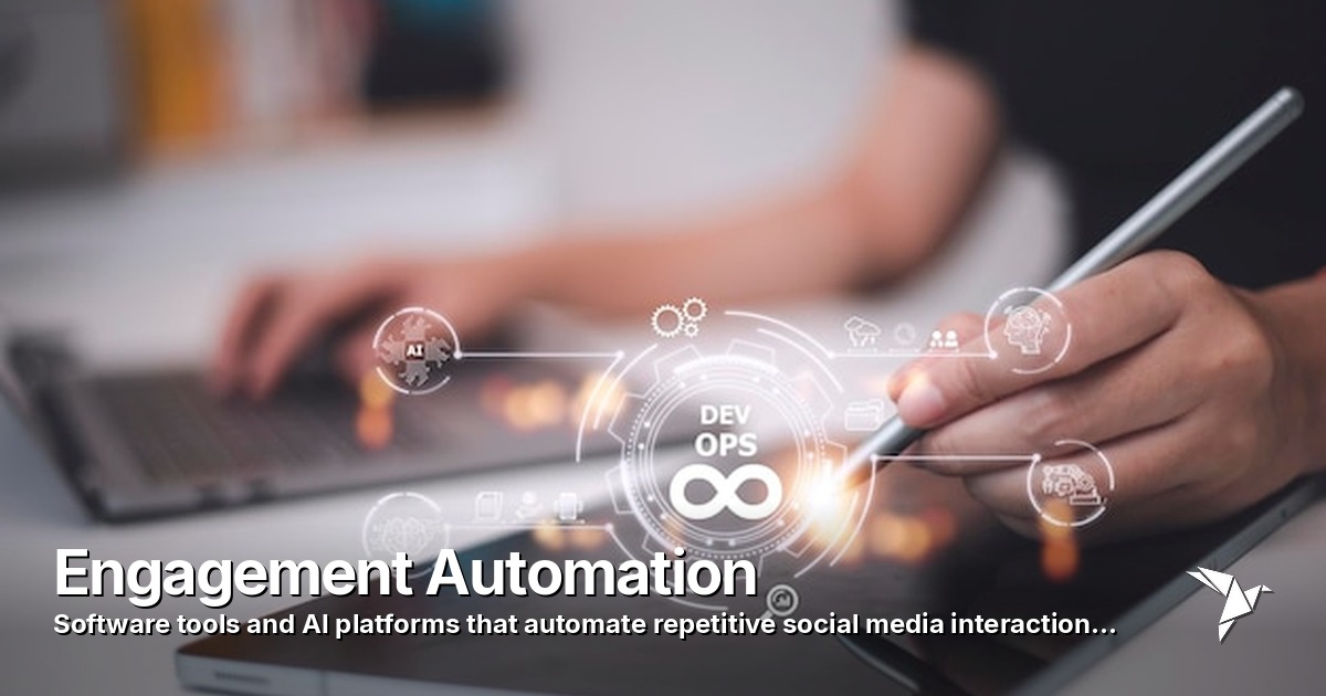 Engagement Automation — Software tools and AI-driven platforms