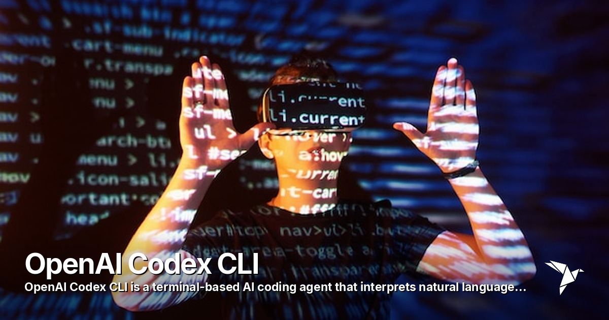 OpenAI Codex CLI — Terminal-based AI coding agent