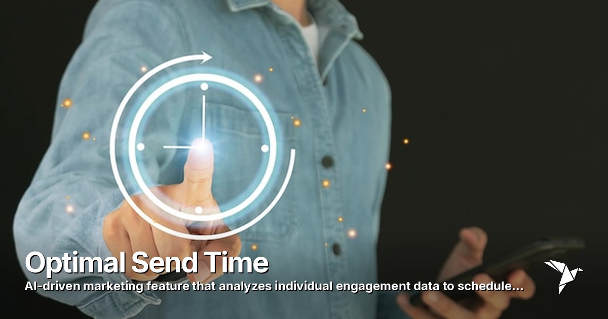 Optimal Send Time — AI-driven marketing feature