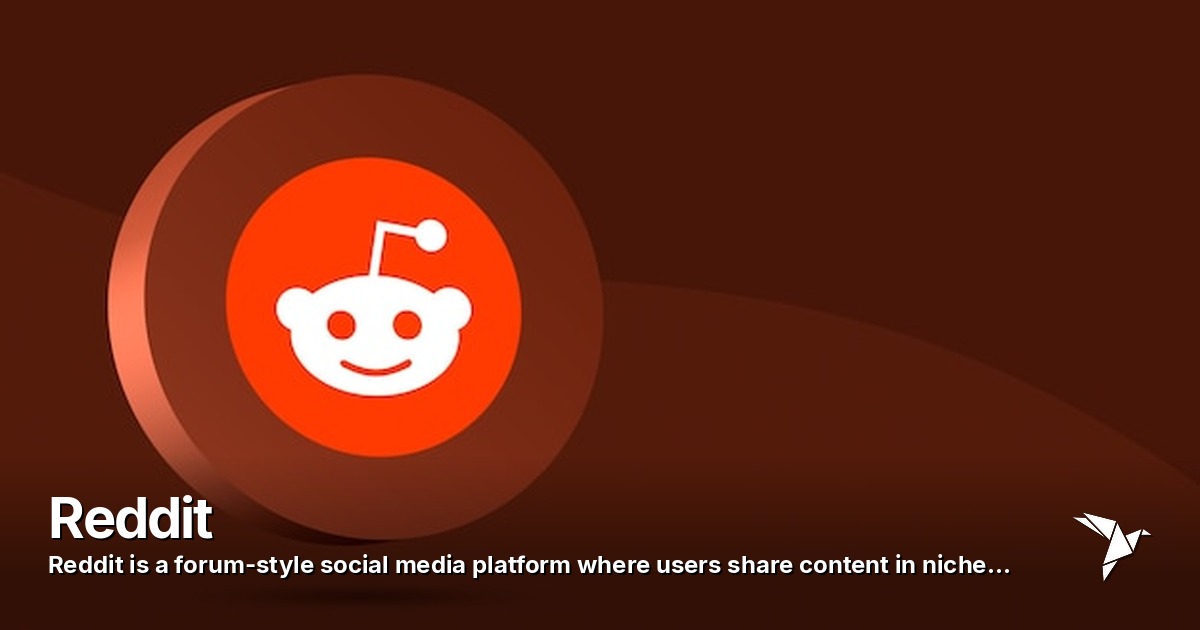 Reddit — Forum-style social media platform