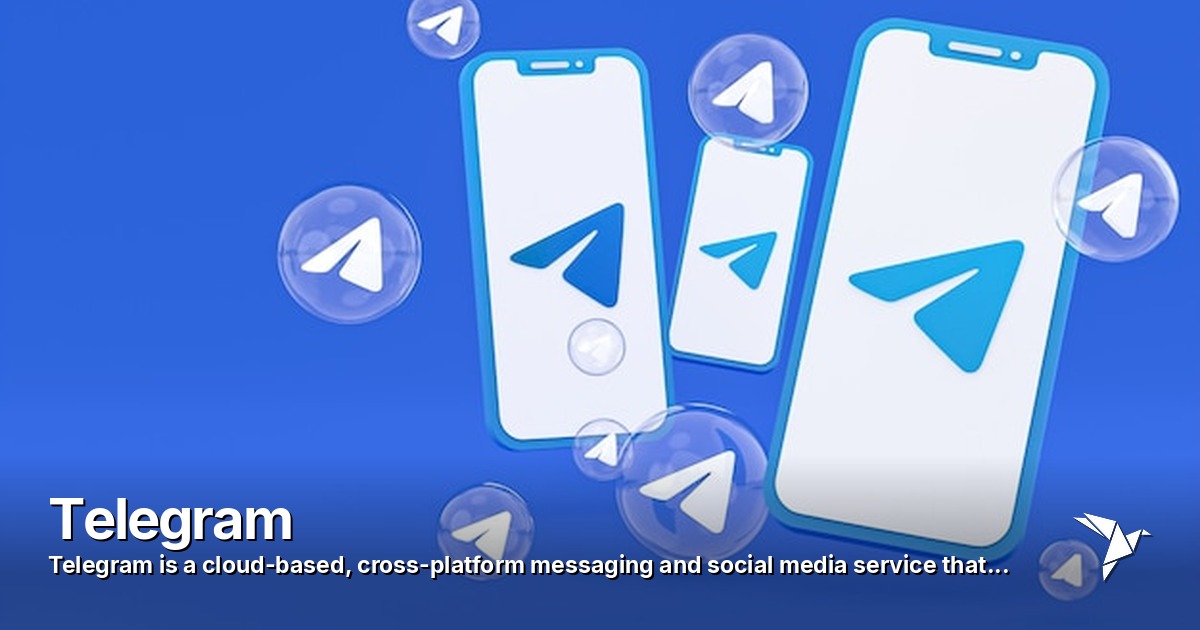 Telegram — Cloud-based, cross-platform messaging and social media service