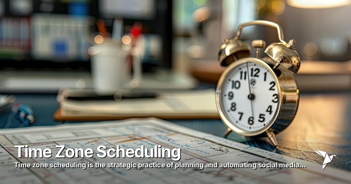 Time Zone Scheduling — Strategic practice of planning and automating social media | Digital Marketing