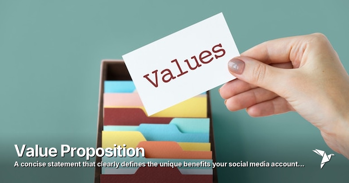 Value Proposition — Concise statement | Digital Marketing