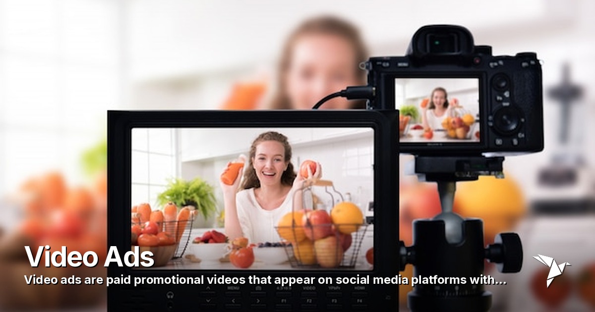 Video Ads — Paid promotional videos | Social Media Advertising